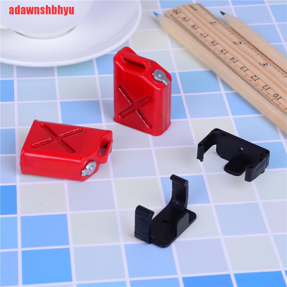 2pcs Aksesoris Tangki Bahan Bakar Mini Rc Crawler 1: 10 Untuk Cc01 Axial