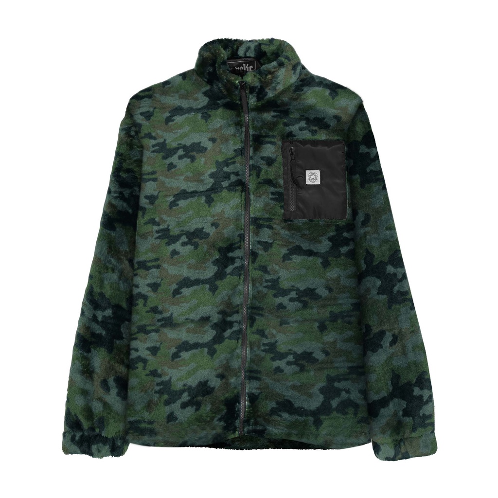 Heretic - Sherpa Jacket - Green Camo