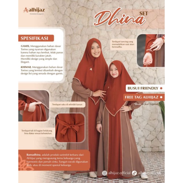 READY STOCK SARIMBIT RAMADHINA BY ALHIJAZ-4