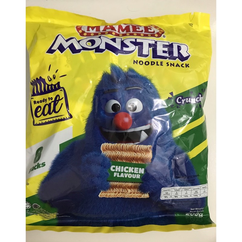 

MAMEE MONSTER CHICKEN FLAVOUR 200gr