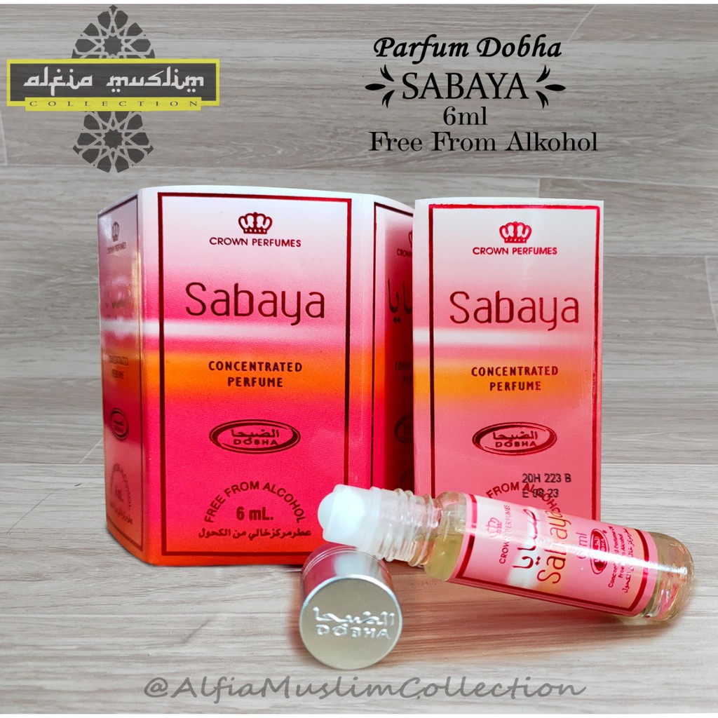 Parfum Dobha Sabaya 6 Ml 1 Bok Isi 6 Pcs