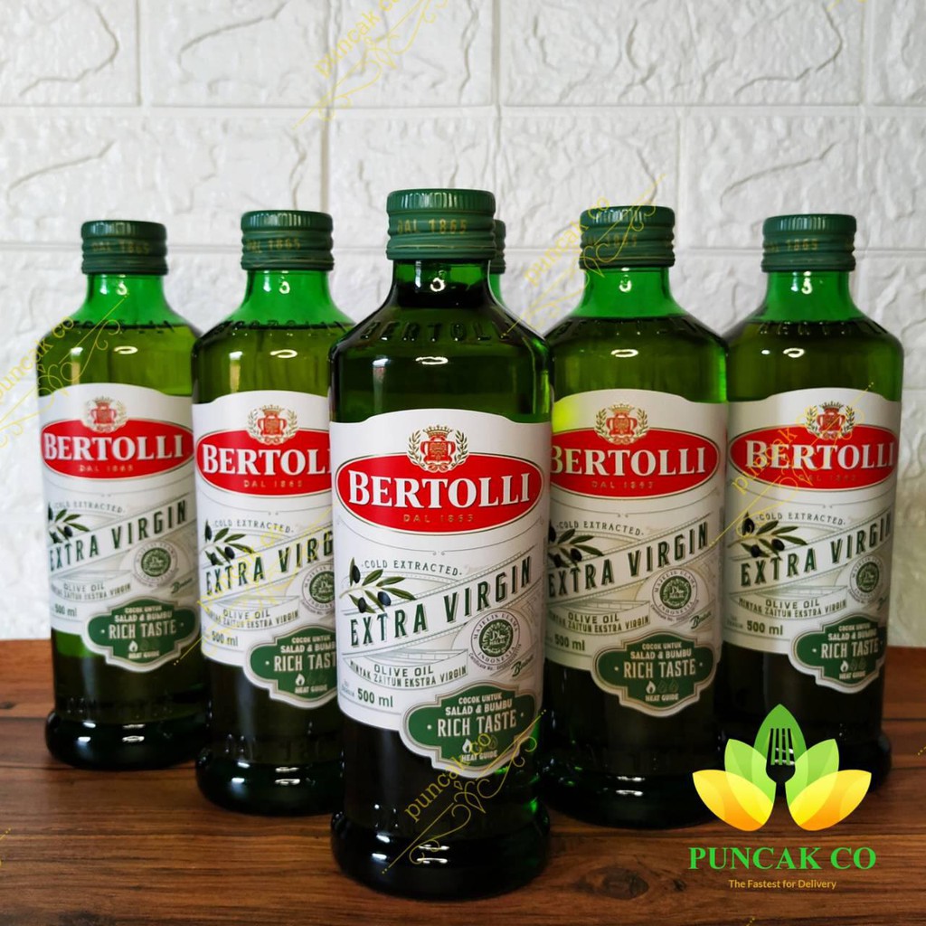 

BERTOLLI Extra Virgin Olive Oil 500 ML / Minyak zaitun murni BEST SELLER