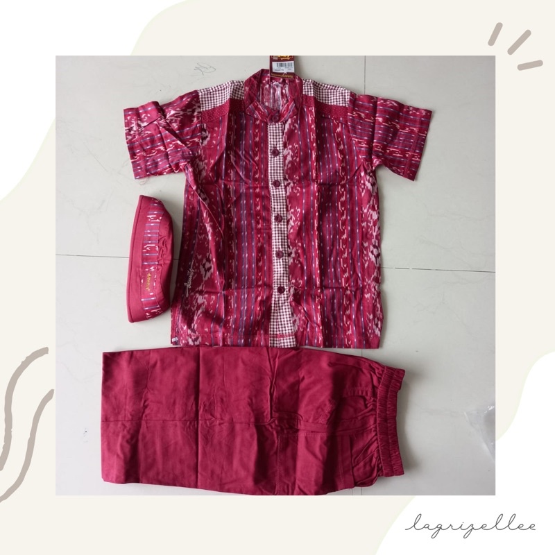 TA Tenun Merah by Rumah Dannis