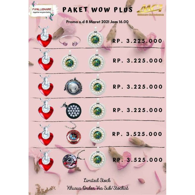 kalung pendant kesehatan mci