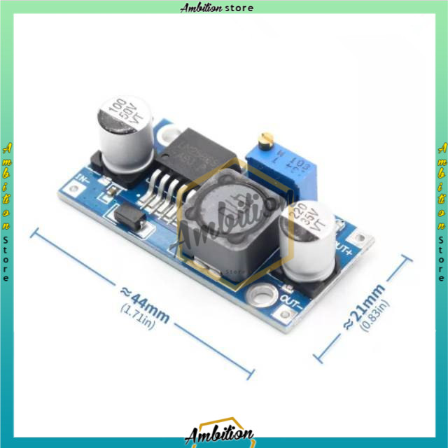 [Bisa Bayar Ditempat Langsung] LM2596 Adjustable DC-DC Step Down Module 1pcs