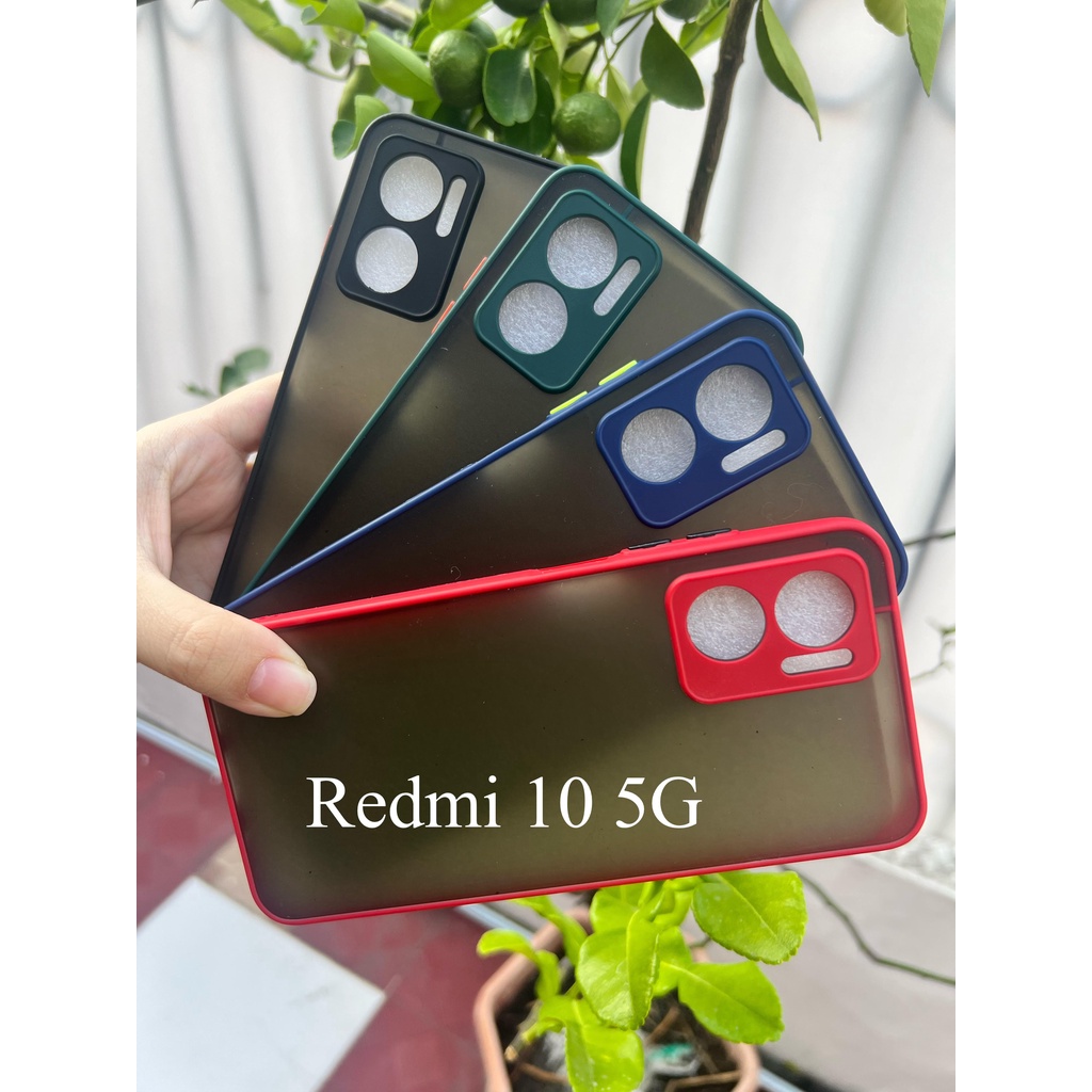 Soft Case Redmi 10 5G My Choice Aero Color Button Matte Frame Camera