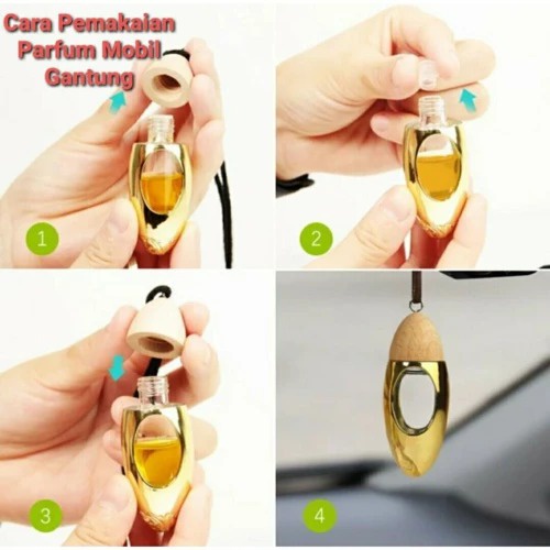La Bonte Parfum Pengharum Mobil Gantung Premium Aroma Mewah Tahan Lama 10ml