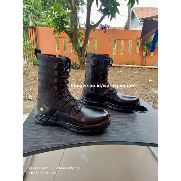 Sepatu PDL TNI AD PDL TAWON PDL NINJA PDL MODEL WEB PDL KULIT SAPI