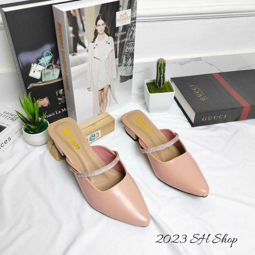 Sandal Wanita Hak 3cm Kekinian B03