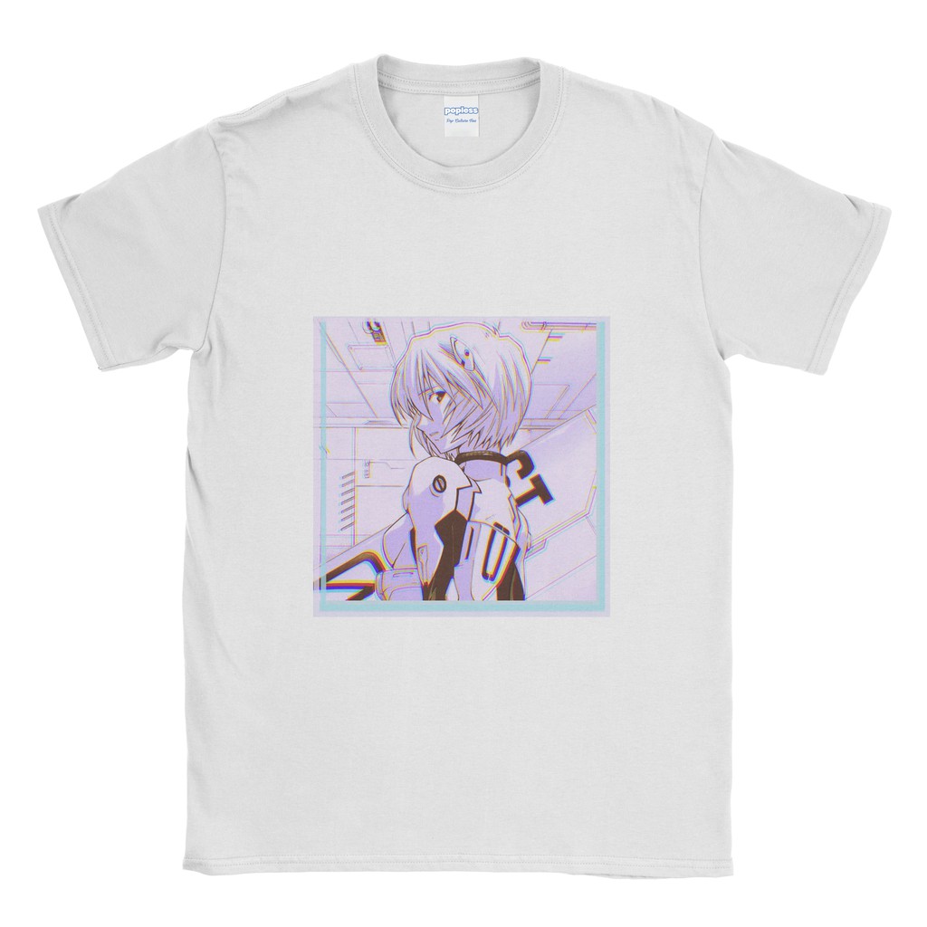 Baju Kaos Tshirt Evangelion Stare