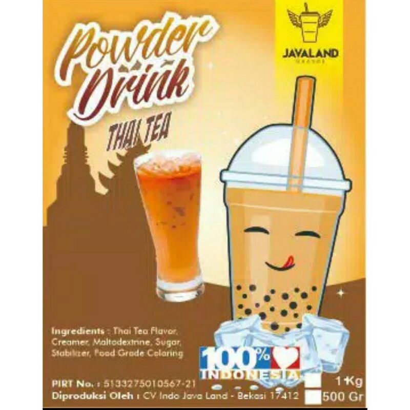 

Bubuk Minuman Thai Tea