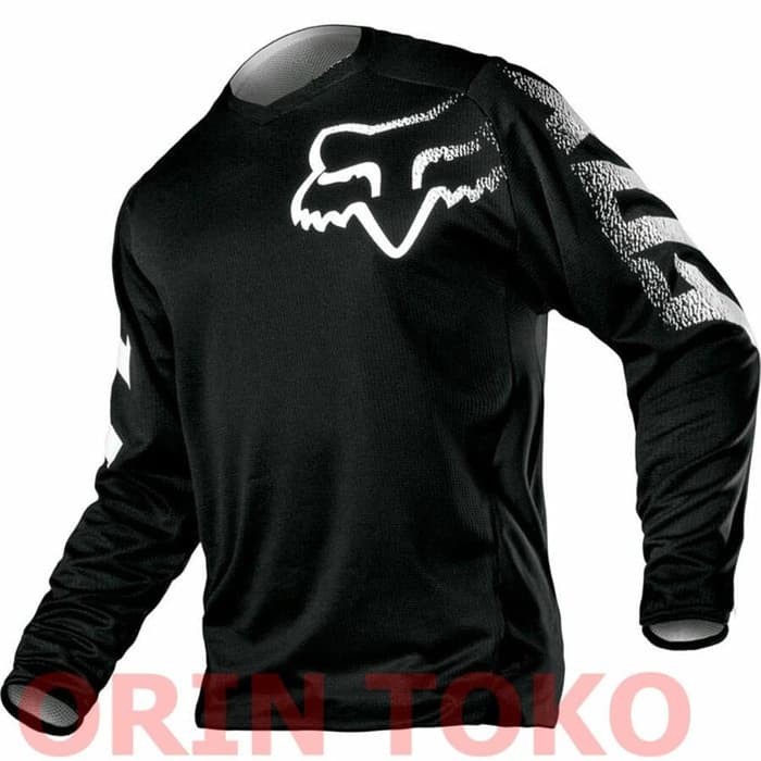 Jersey Sepeda FOX Hitam