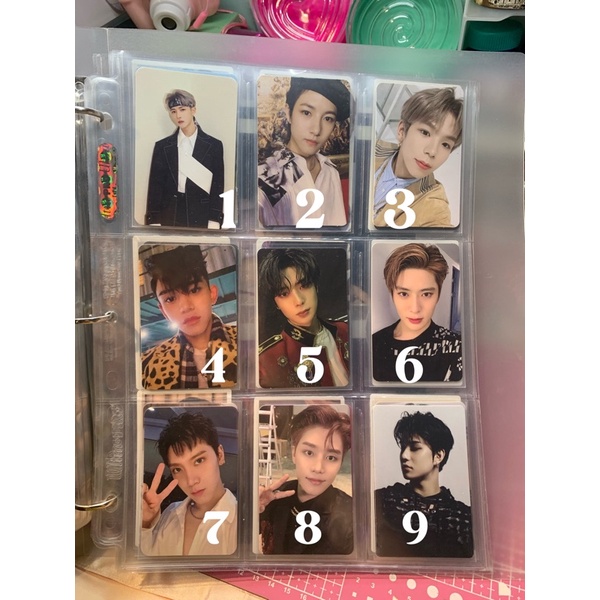 PHOTOCARD NCT pc renjun tds shotaro lukas jaehyun monde ten taeil jungwoo