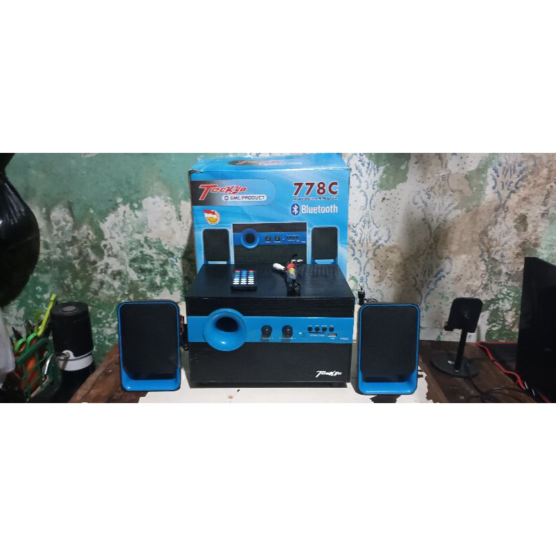 Speaker Aktif Bluetooth Teckyo 778C (GMC)