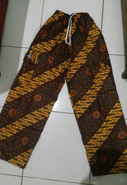 Celana Boim Batik Uk.9-12 Tahun / Celana Panjang Batik Anak Laki Harian Santai Grosir Pants