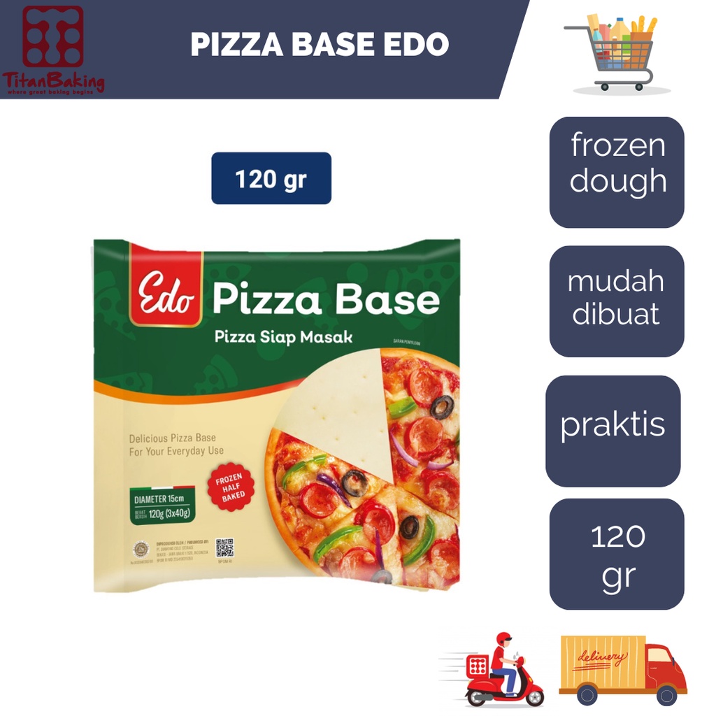 

Pizza Base Edo 120 Gram