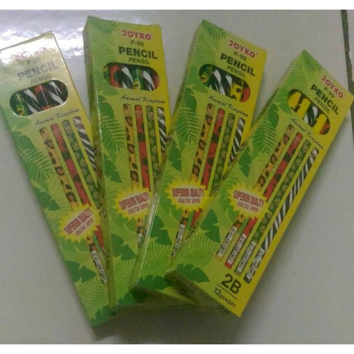 

Hemat Pensil Motif Animal Merk Joyko Bergaransi