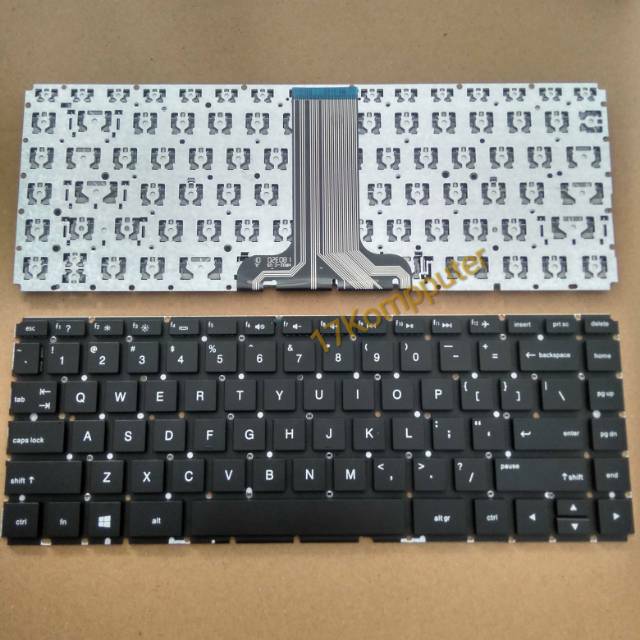 Keyboard Laptop Notebook HP 14ab 14-ab 14-ab033tx 14-ab034tx 14-035tx 14-ab053tx 14-ab111tx 14-ab114