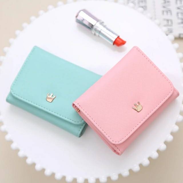 DOMPET MINI - DOMPET KECIL MAHKOTA - Dompet lipat wanita