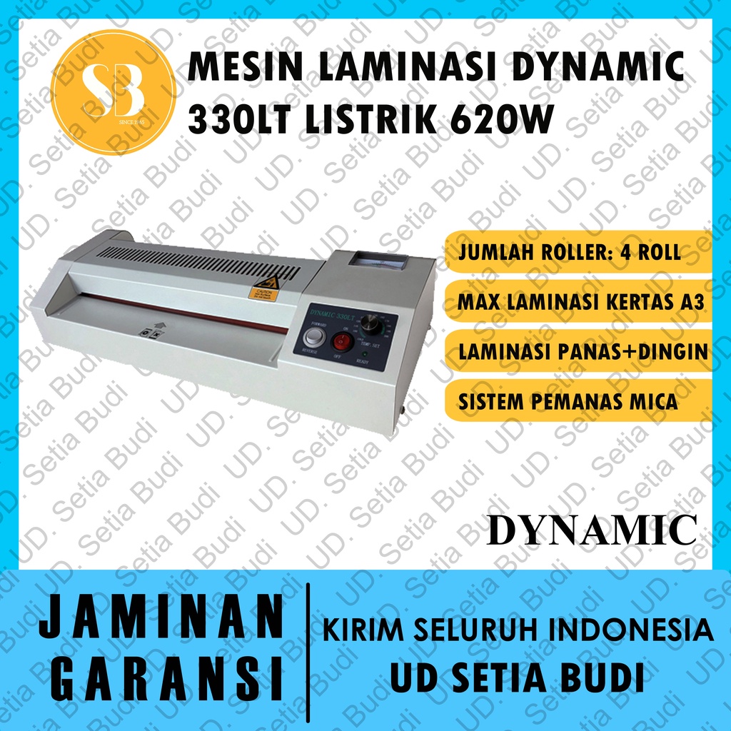 Mesin Laminating Dynamic 330LT Asli dan Bergaransi