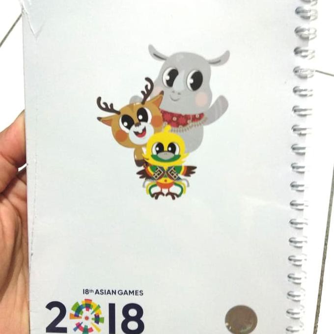 

BARU Ready! Buku Tulis Asean Games Official Product
