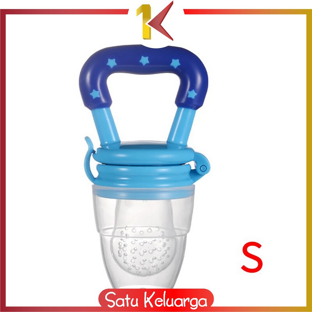 SK-C44-45 Empeng Dot Buah Anak Bayi Baby Fruit Feeder Rattle Teether Kompeng Pacifier Gigitan Bayi-Empeng S