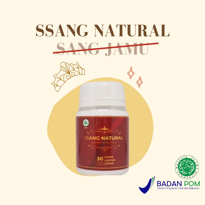 SJLL SSANG NATURAL exSang Jamu Super Luntur Lemak/ Pelangsing Alami / Obat Diet Herbal / Penurun Ber