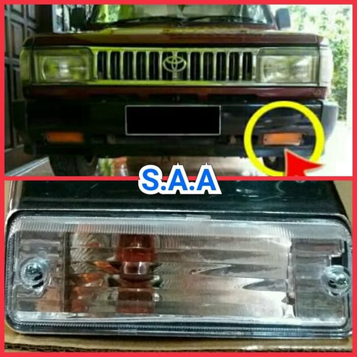 Unik sen bemper kijang grand cristal / sein bemper kijang grand Terlaris
