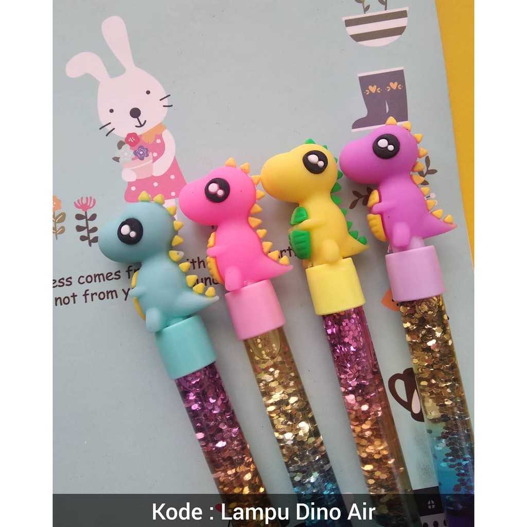 

Pulpen Lampu Dino Air