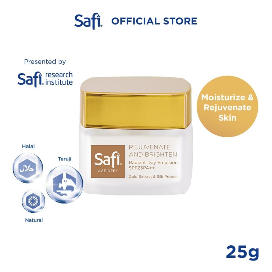 Safi Age Defy Anti Aging Radiant Day Emulsion Cream SPF25 25gr  (SKU CADANGAN)