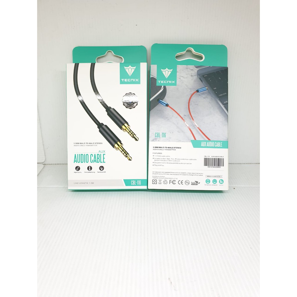 Kabel Audio AUX Tecnix CBL-116