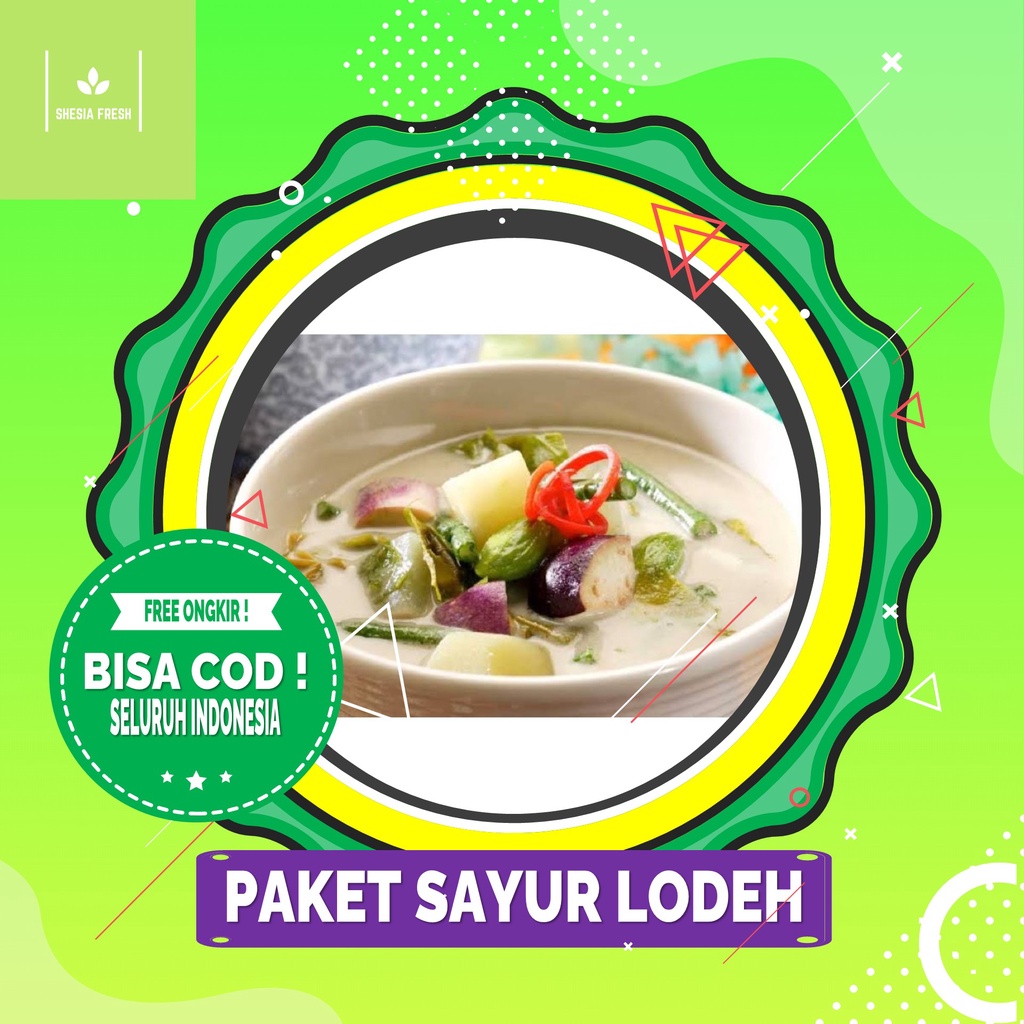 Jual Shesia Fresh Paket Sayur Lodeh Per Pack Shopee Indonesia