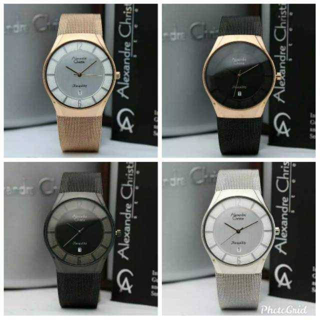 JAM TANGAN PRIA ALEXANDRE CHRISTIE AC8331 AC 8331 SANDSTRAP ORIGINAL