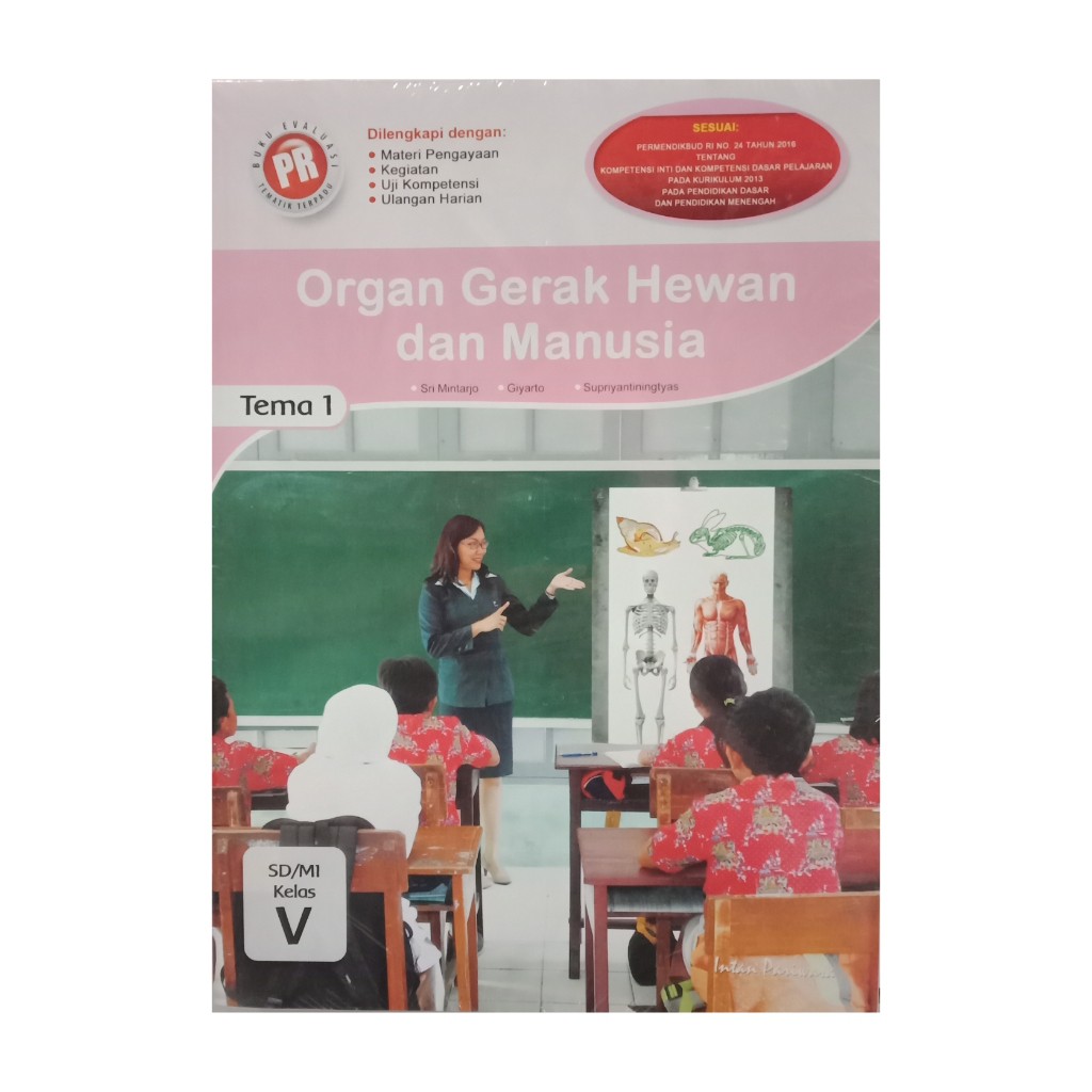 Pr Tematik Kelas 5 Tema 1 Organ Gerak Hewan Dan Manusia Kurikulum 2013 Shopee Indonesia