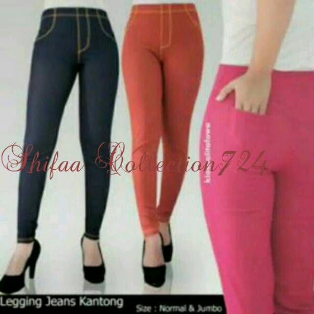 Legging Murah / Celana Legging Panjang (BB 80-100 Kg / Super Jumbo Dewasa)