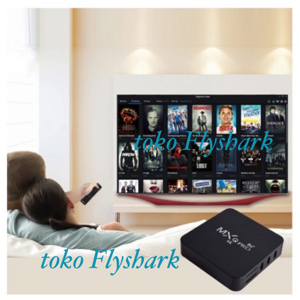 ANDROID TV BOX MXQ PRO 5G 4K ULTRA HD MEDIA PLAYER