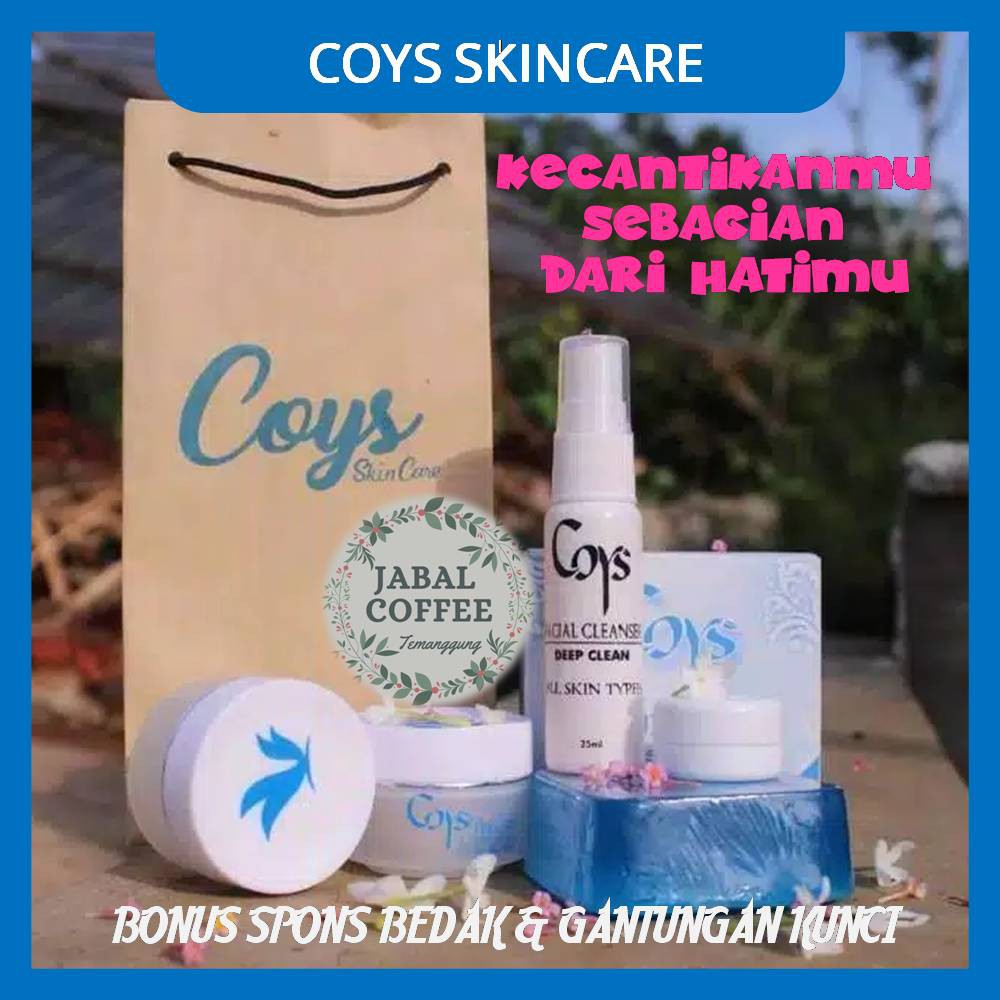 Paket 5 Coys Crim Skincare Perawatan Kecantikan Wajah