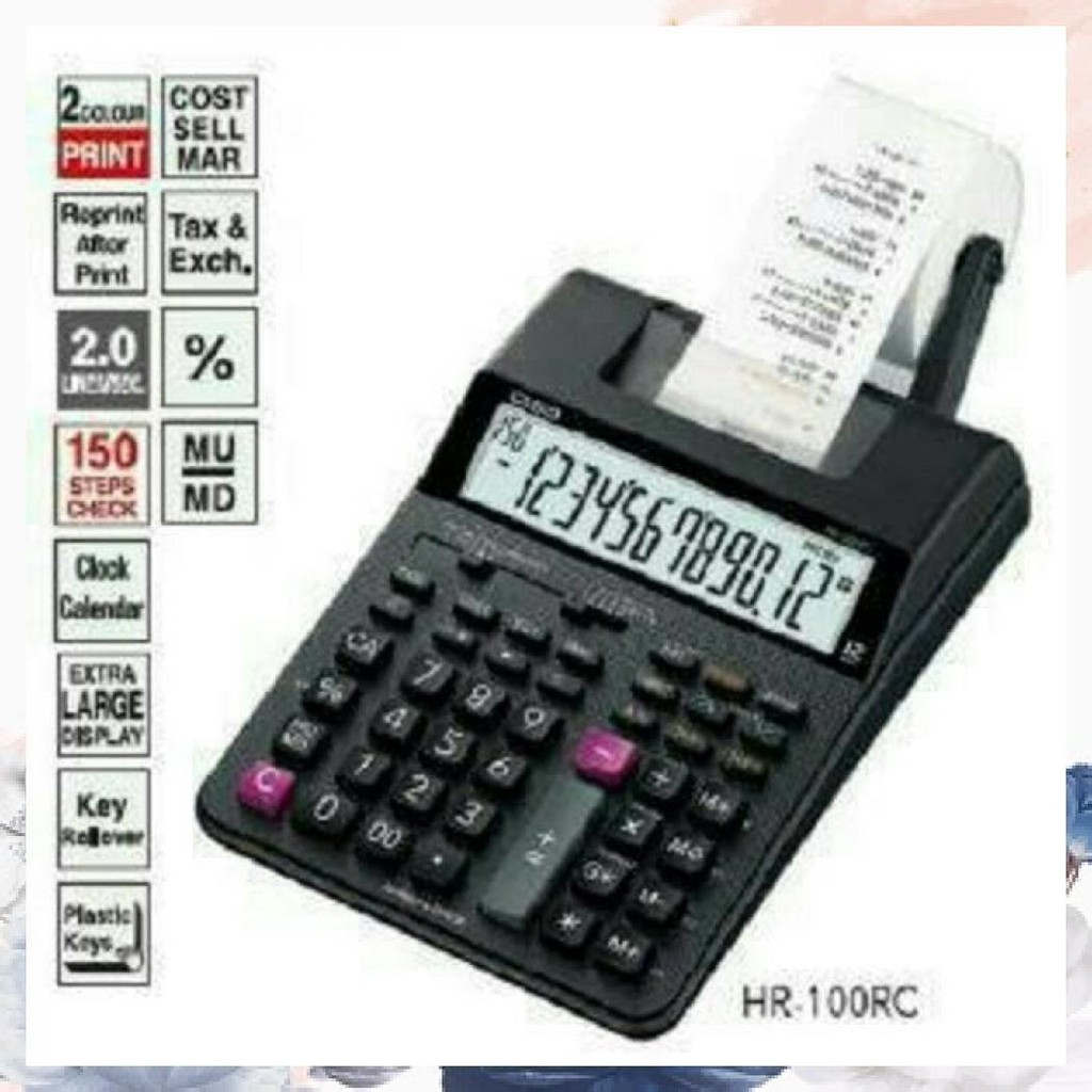 

CASIO HR-100 TM - KALKULATOR PRINT
