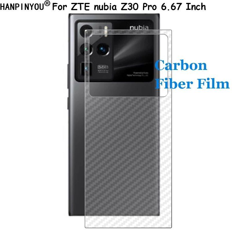 Skin Carbon ZTE Nubia Z30 Pro Antigores Back Cover