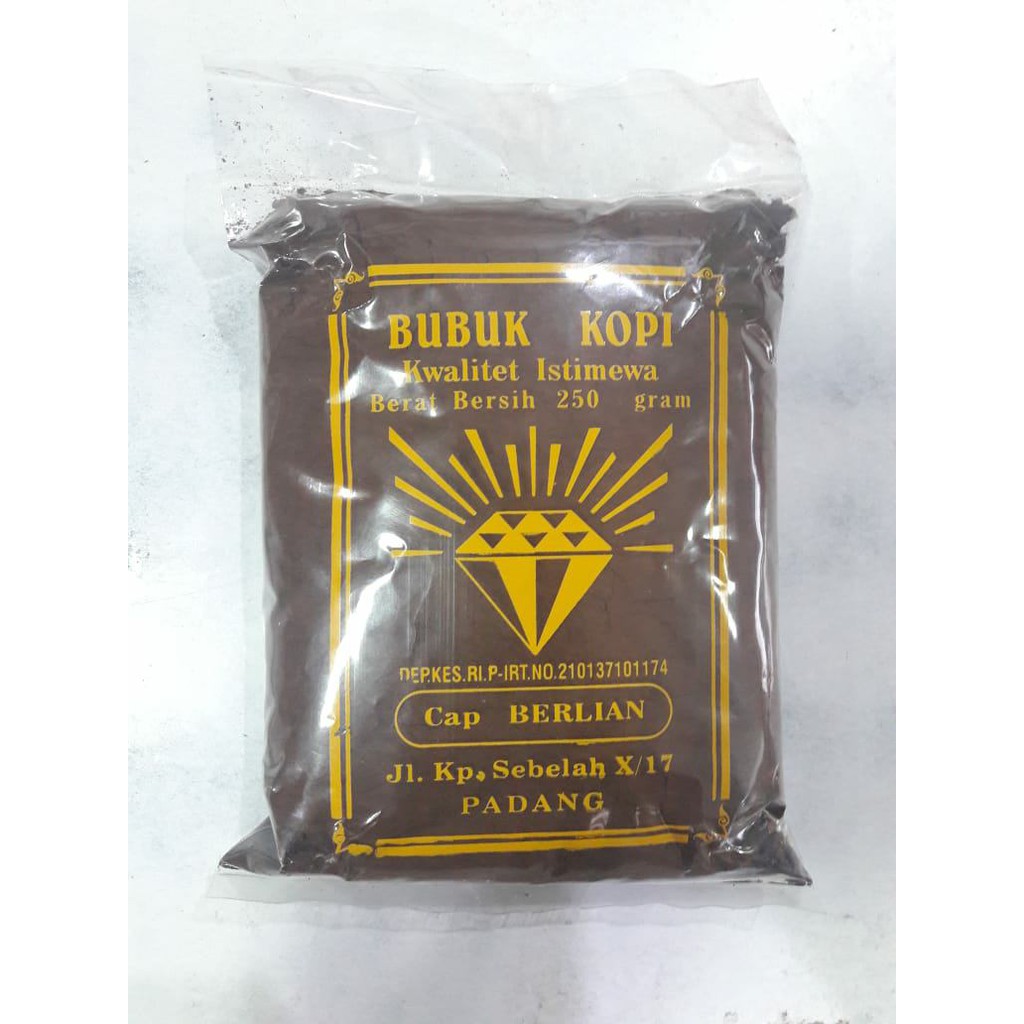 

Kopi Berlian 190 gram - Asli Padang