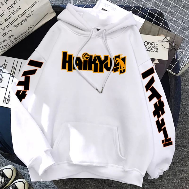 Jaket Hoodie Sweater Anak Laki Laki Cowok Kartun Anime Japan Haikyuu Switer Hoodie Jaket Anak Kecil 
