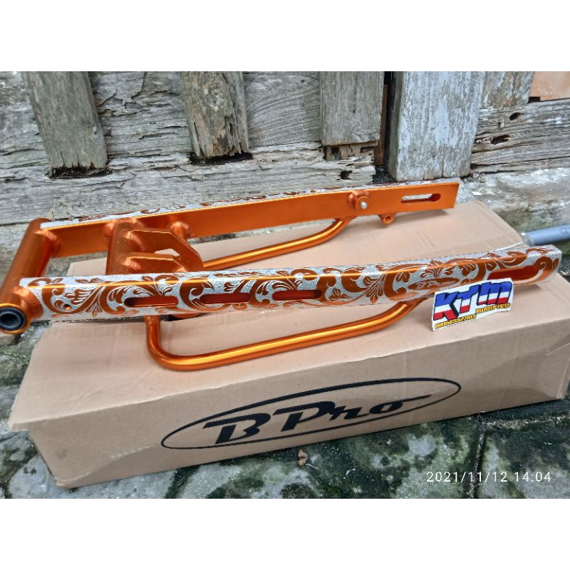 swing arm bpro satria fu full ukir