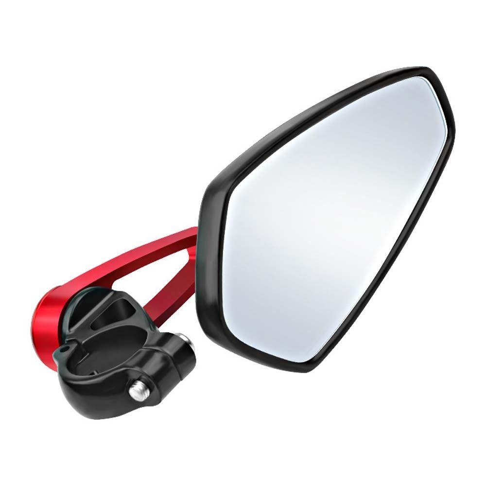 Lanfy Stang End Mirror 22mm Adjustable Stang Sepeda Blind Spot Mirror Motor Reflektif Kaca Spion Belakang