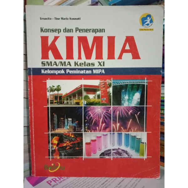 Buku Kimia Kelas 11/XI SMA.Bailmu K13 Revisi