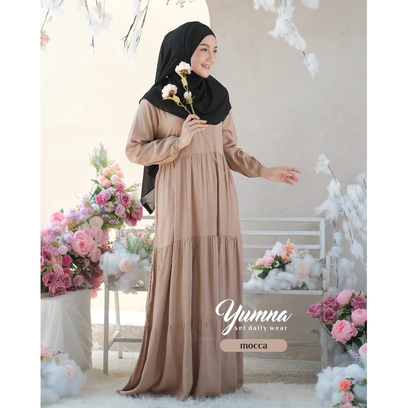 Grosir GAMIS SALVEA REMPEL DAILY BUSUI WANITA DRESS KARUN JEPANG Keren