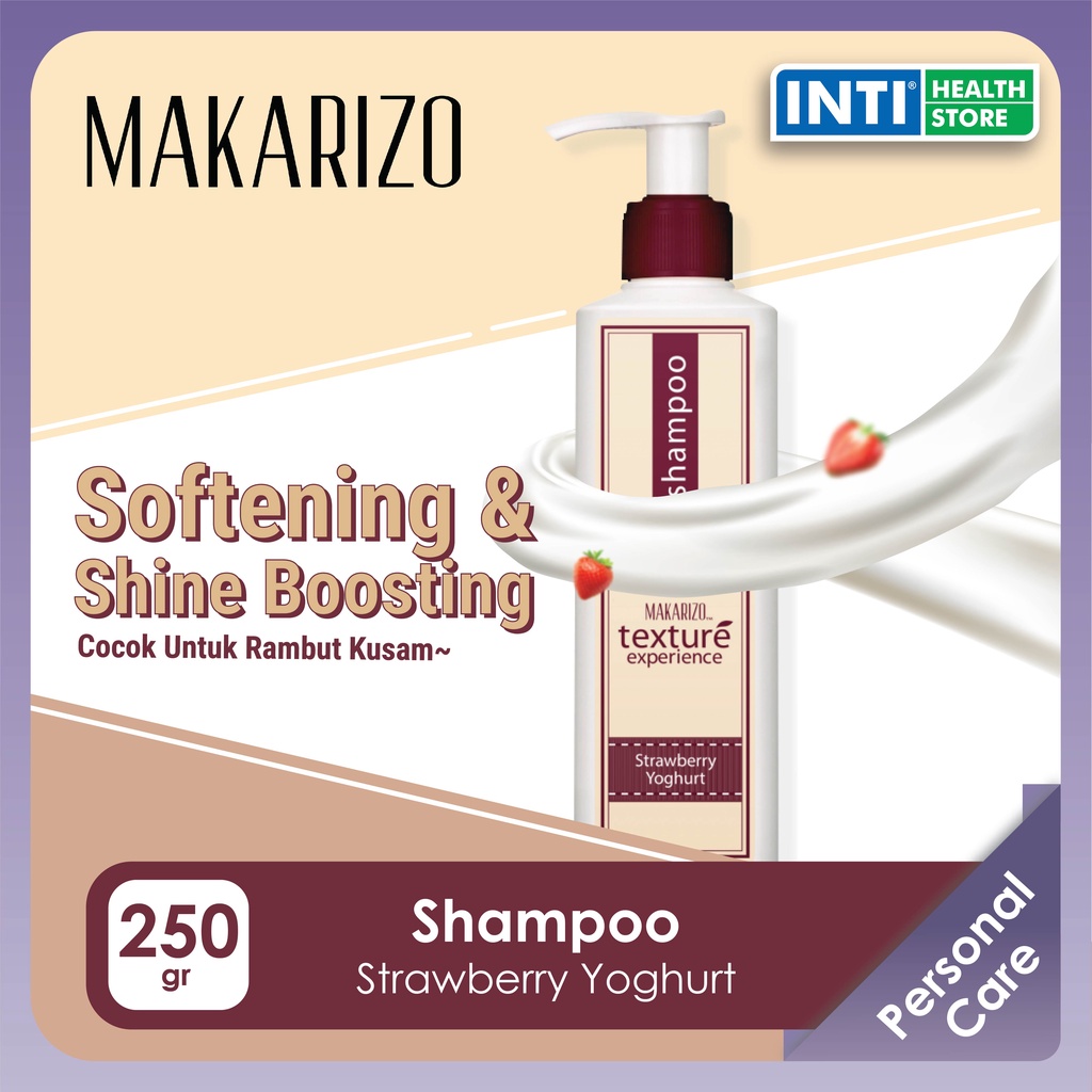Makarizo | Professional Texture Experience Shampoo | Conditioner | Strawberry | 250ml