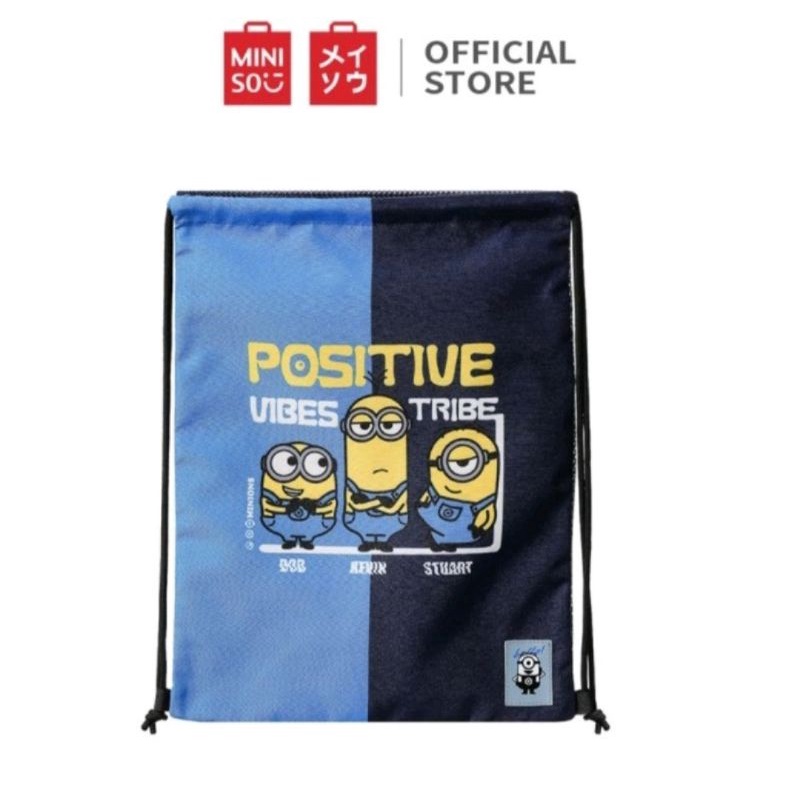 Miniso Tas serut series minions bag karakter lucu