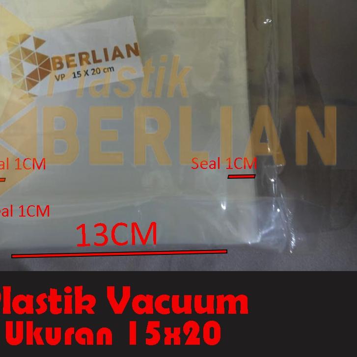 

➷ Plastik Vacuum 15X20 cm Promo Vacum Bag Sealer isi 100 ❋
