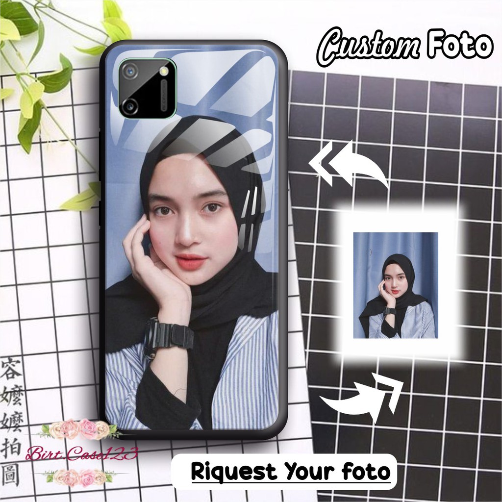 CUSTOM SOFTCASE BACK CASE GLASS KACA CUSTOM OPPO VIVO XIAOMI SAMSUNG REALME IPHONE ALL TYPE BC5709