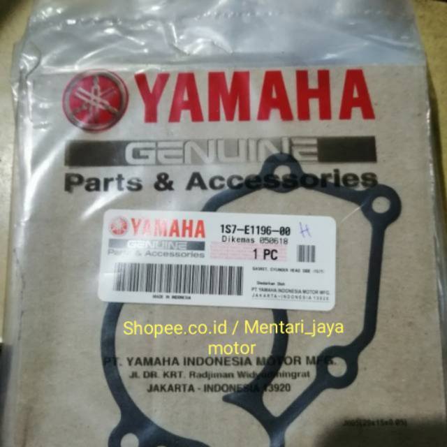 Paking tutup radiator original yamaha ( YGP) motor jupiter MX